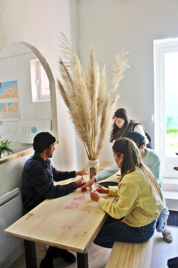 Garden - Utopy Hostel Biarritz Eksteriør billede