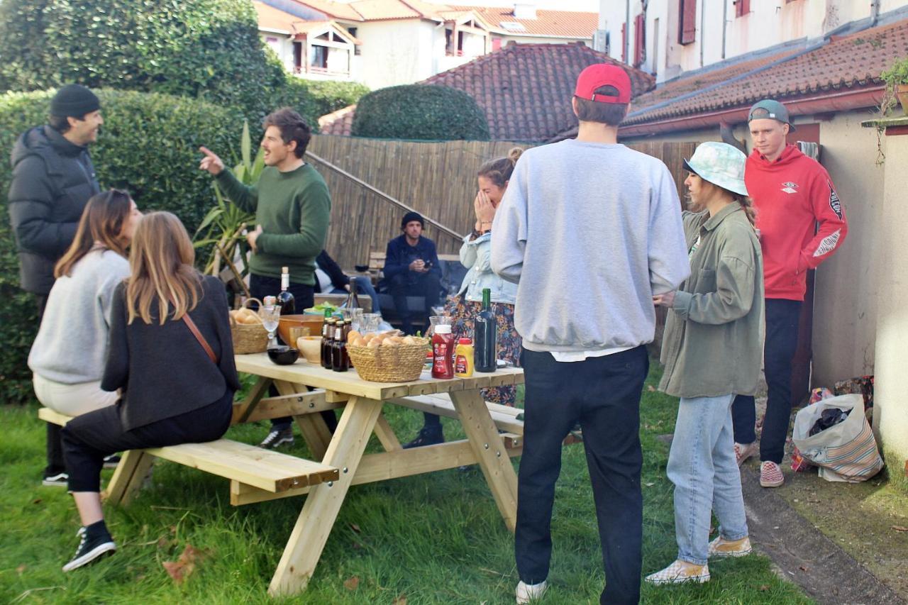 Garden - Utopy Hostel Biarritz Eksteriør billede