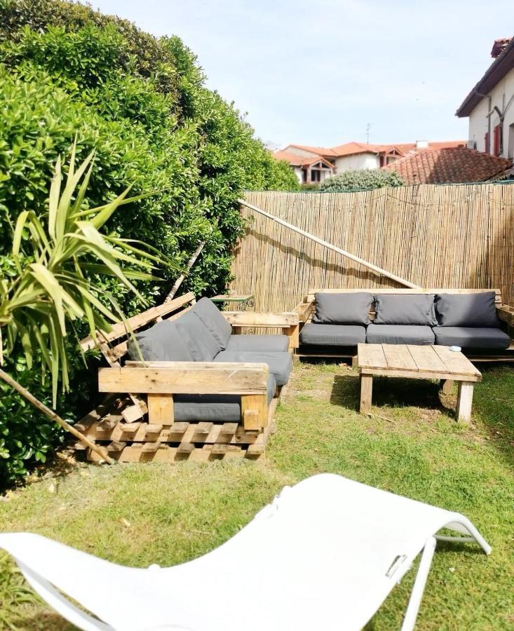 Garden - Utopy Hostel Biarritz Eksteriør billede