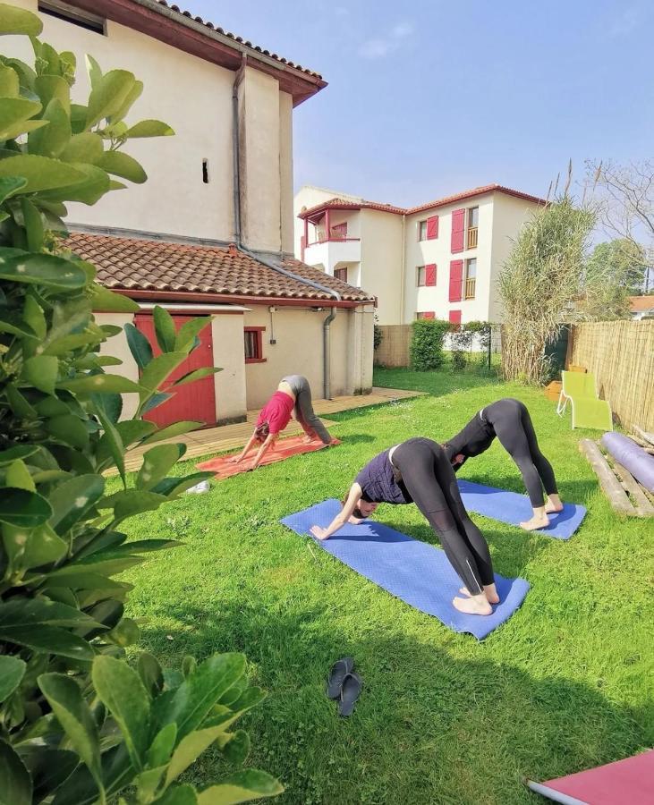 Garden - Utopy Hostel Biarritz Eksteriør billede